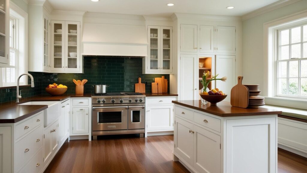 classic kitchen with texture